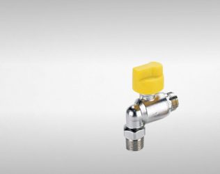 VAIT Διακόπτης Αερίου Γωνιακός 3πλής ασφάλειας