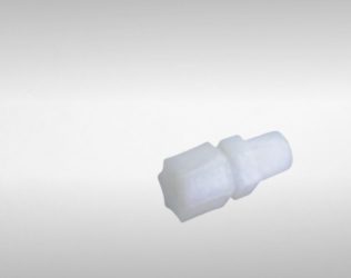 Ρακόρ ευθύ με το ένα άκρο σπείρωμα αρσενικό και το άλλο με ρακόρ και παξιμάδι σύσφιξης  για σωληνάκι.