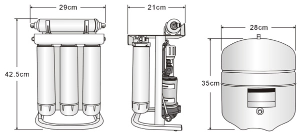 EZ105 RO 5 σταδίων χωρίς αντλία - Image 2